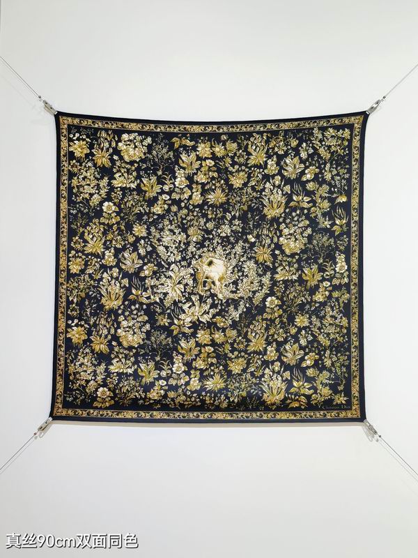Dior silk Scarf 90X90cm E07 (28)