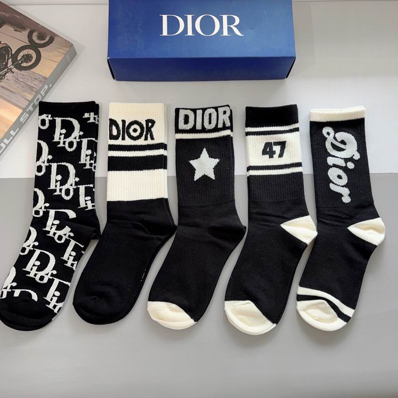 Dior socks QY (11)