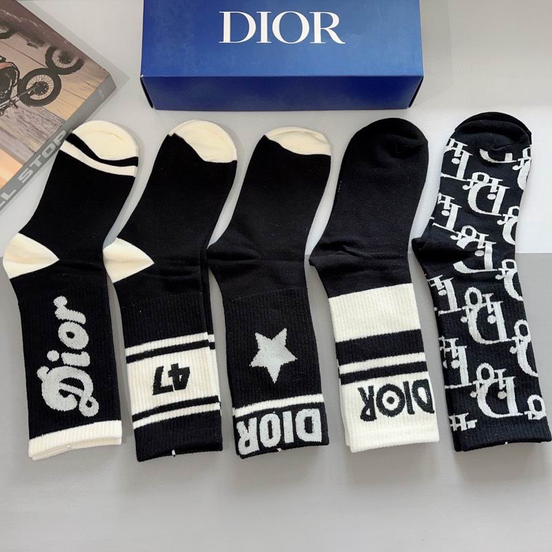 Dior socks QY (13)