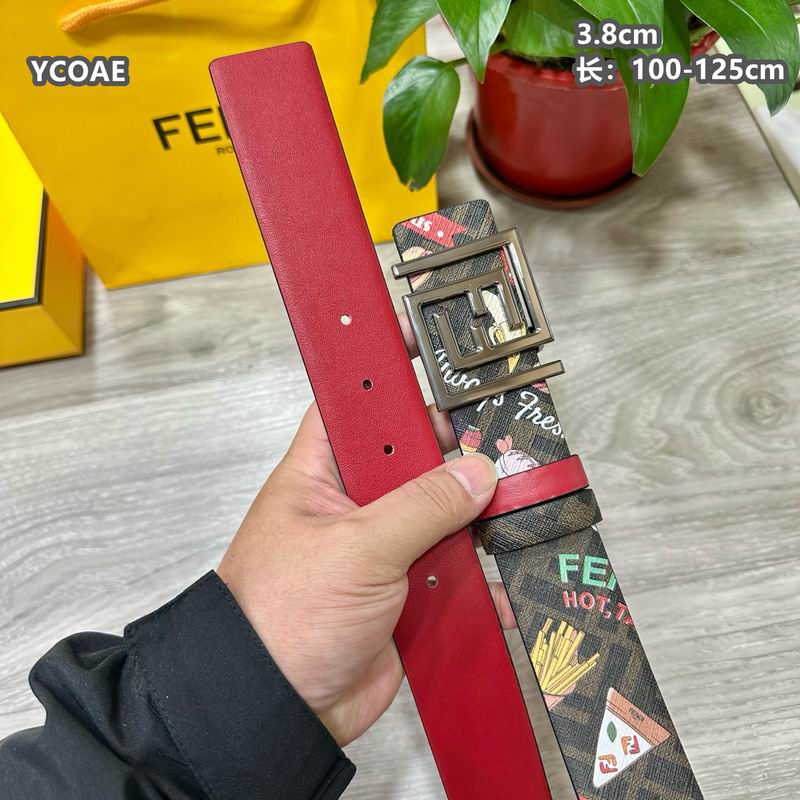 Fendi belt 38mmX100-125cm 8L (10)