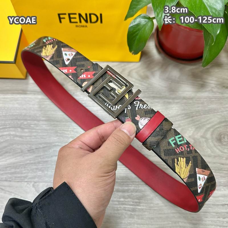 Fendi belt 38mmX100-125cm 8L (12)