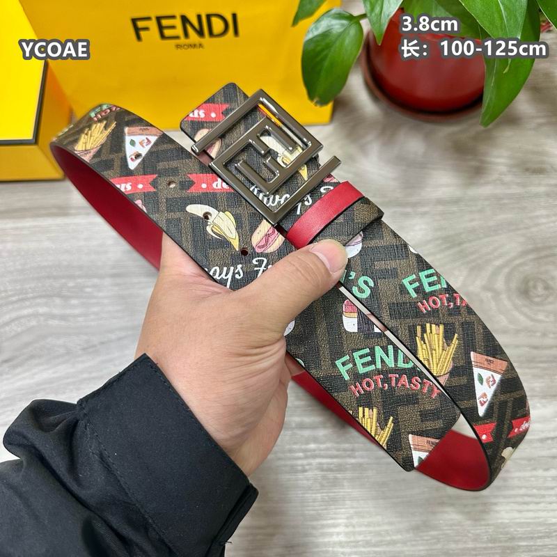 Fendi belt 38mmX100-125cm 8L (13)