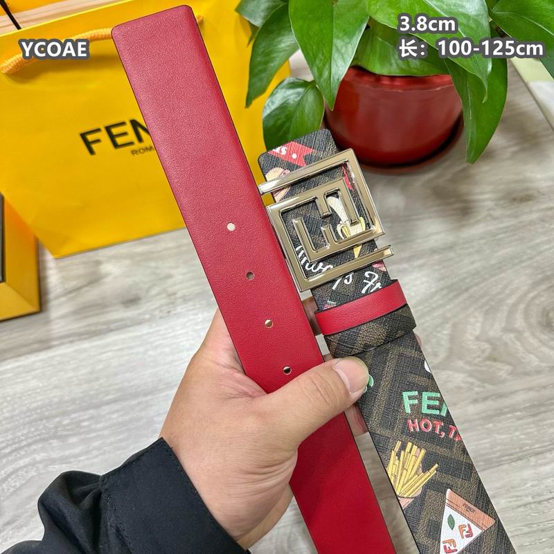 Fendi belt 38mmX100-125cm 8L (2)