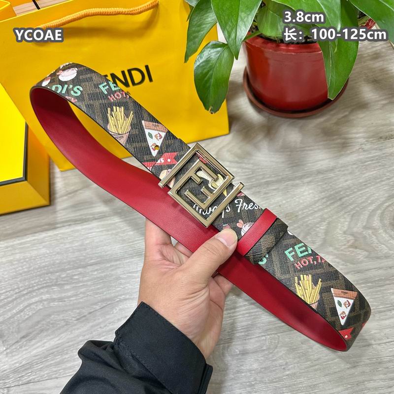 Fendi belt 38mmX100-125cm 8L (3)