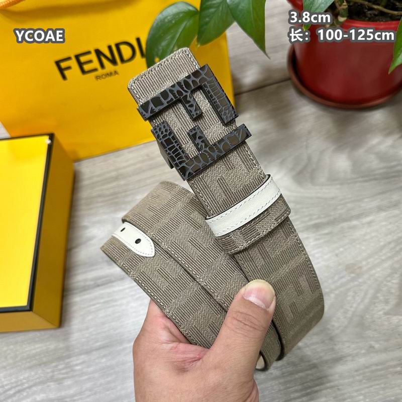 Fendi belt 38mmX100-125cm 8L (35)