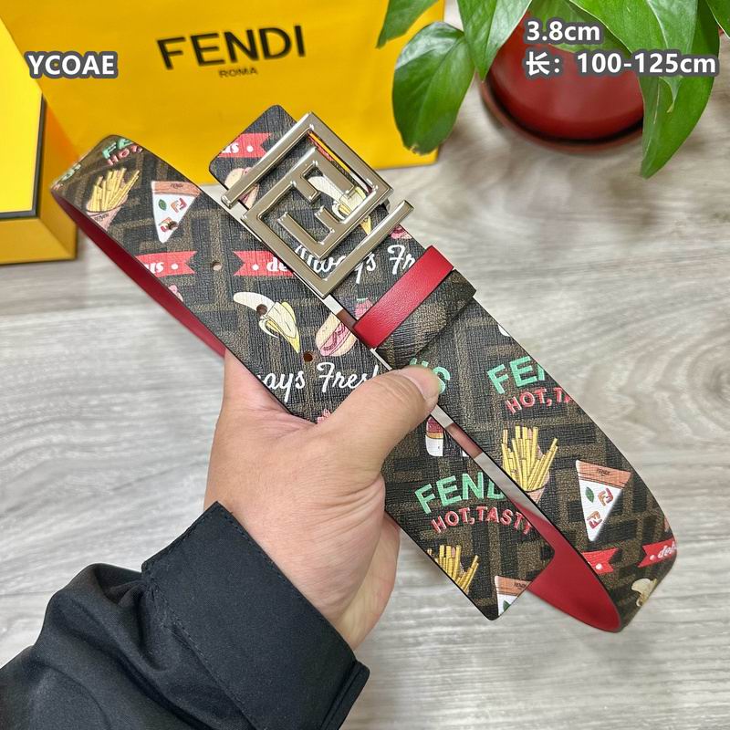 Fendi belt 38mmX100-125cm 8L (4)