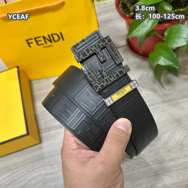 Fendi belt 38mmX100-125cm 8L (47)