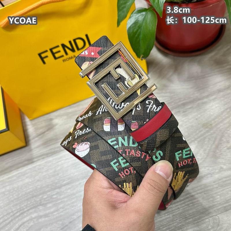 Fendi belt 38mmX100-125cm 8L (5)