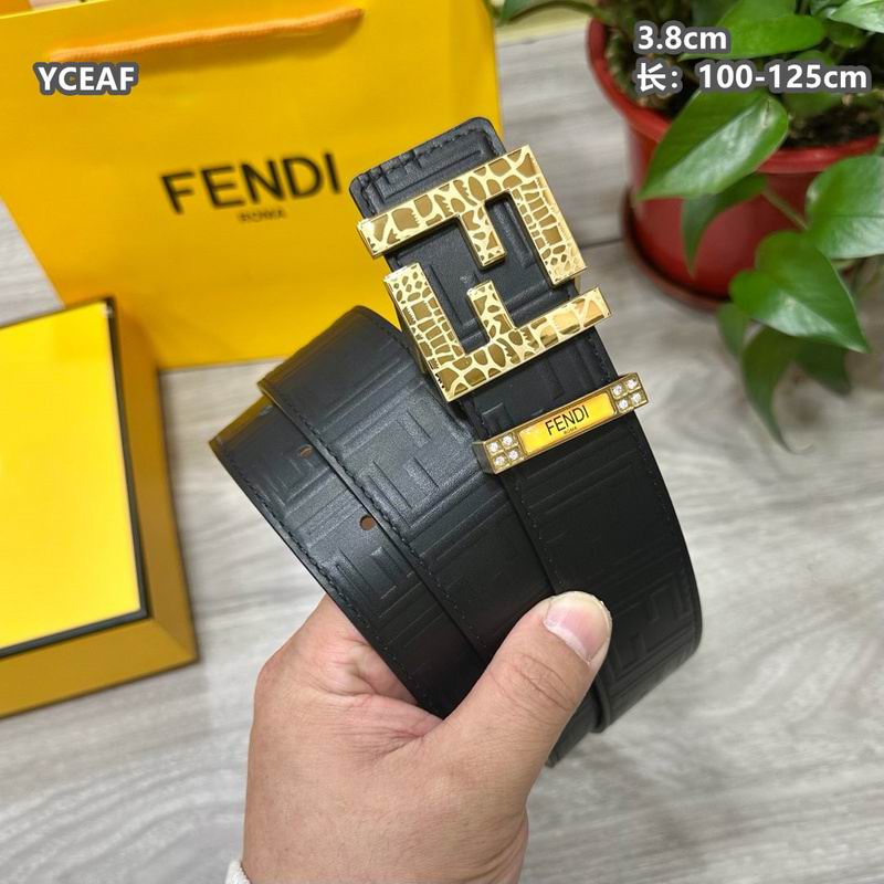 Fendi belt 38mmX100-125cm 8L (51)