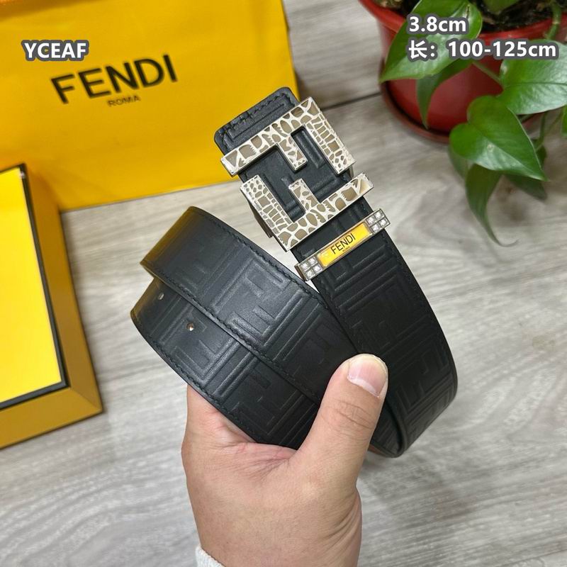 Fendi belt 38mmX100-125cm 8L (55)