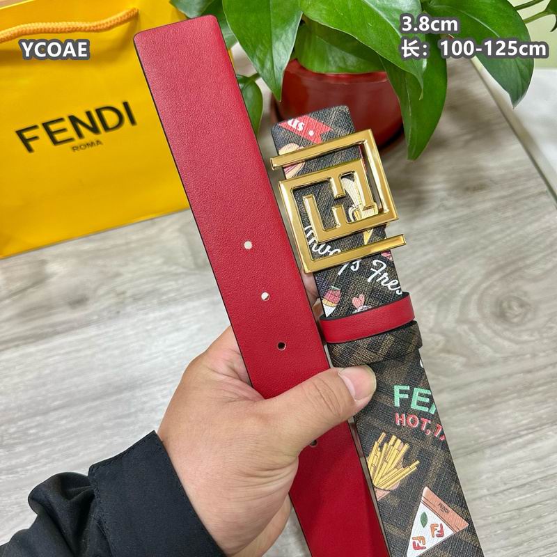 Fendi belt 38mmX100-125cm 8L (6)