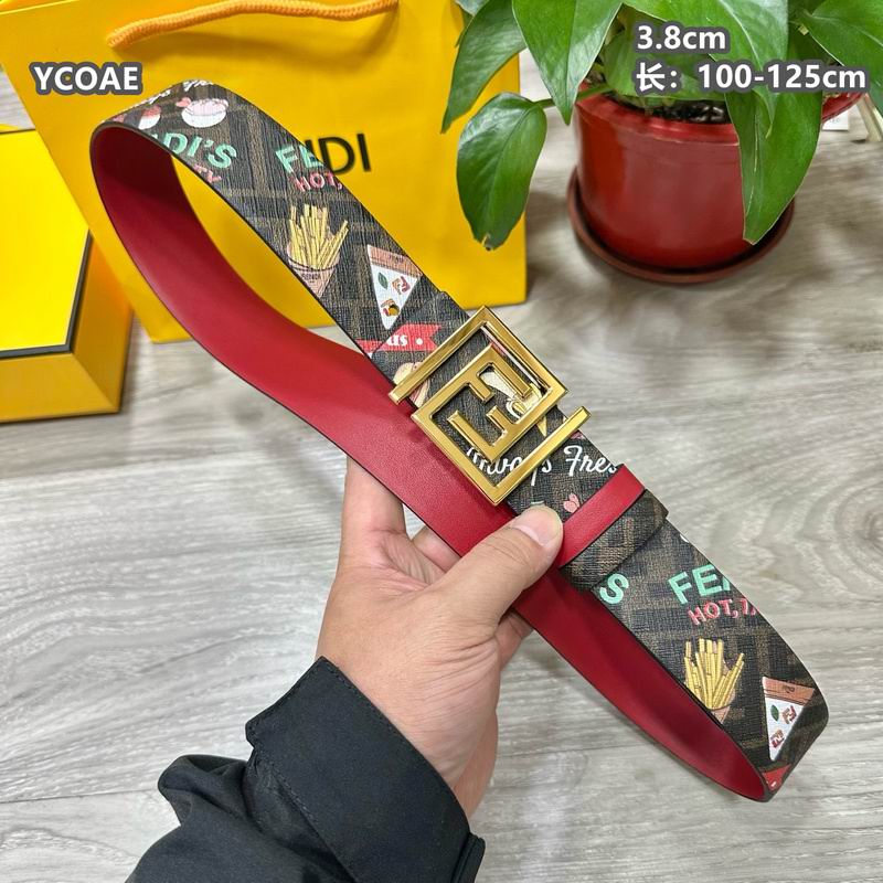 Fendi belt 38mmX100-125cm 8L (7)