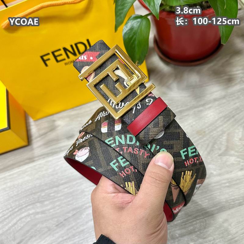 Fendi belt 38mmX100-125cm 8L (9)