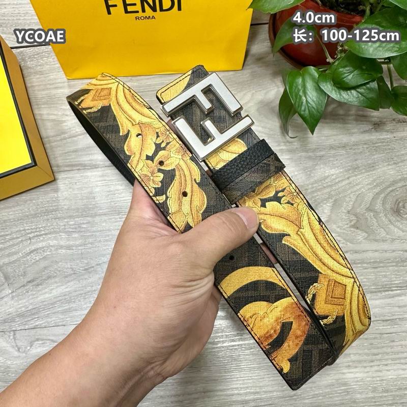 Fendi belt 40mmX100-125cm 8L (4)