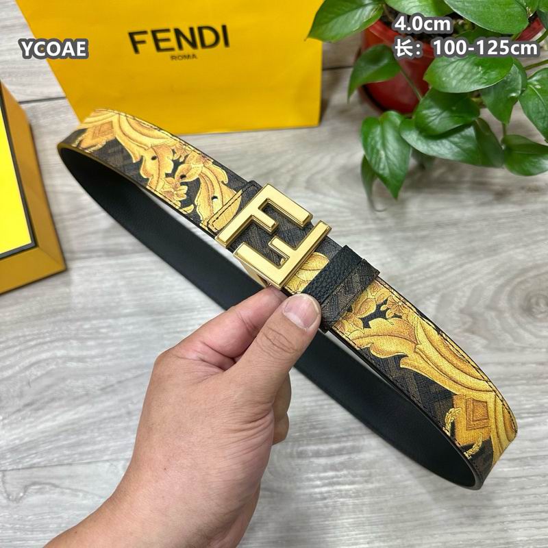 Fendi belt 40mmX100-125cm 8L (8)
