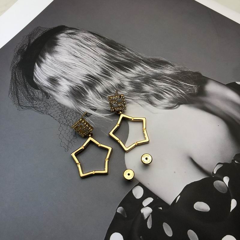 Fendi earring 03yxh34 (2)