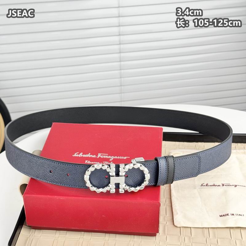 Ferragamo belt 34mmX105-125cm 8L (12)
