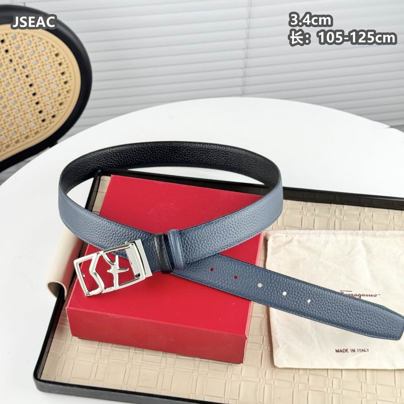 Ferragamo belt 34mmX105-125cm 8L (19)
