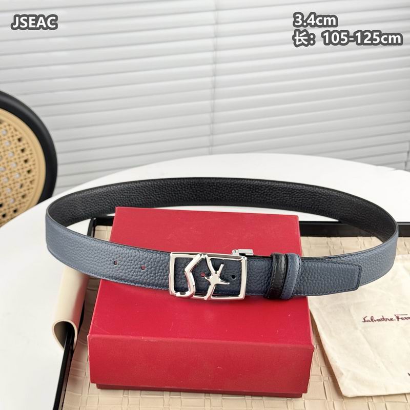 Ferragamo belt 34mmX105-125cm 8L (20)