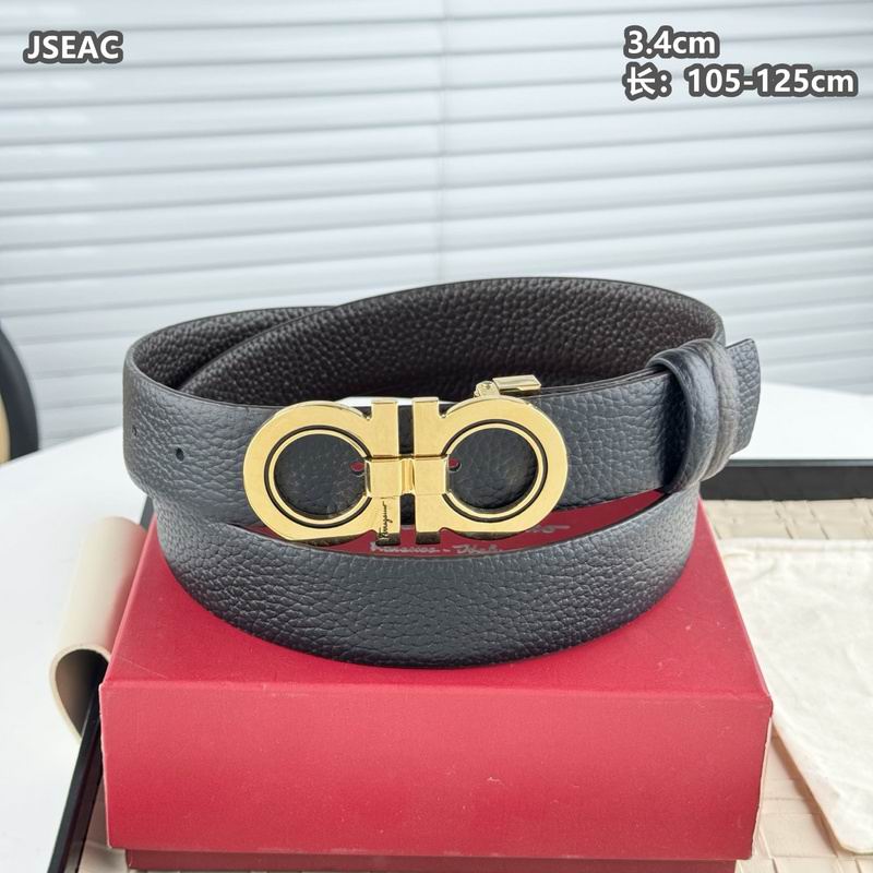 Ferragamo belt 34mmX105-125cm 8L (25)