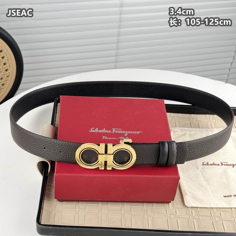 Ferragamo belt 34mmX105-125cm 8L (28)