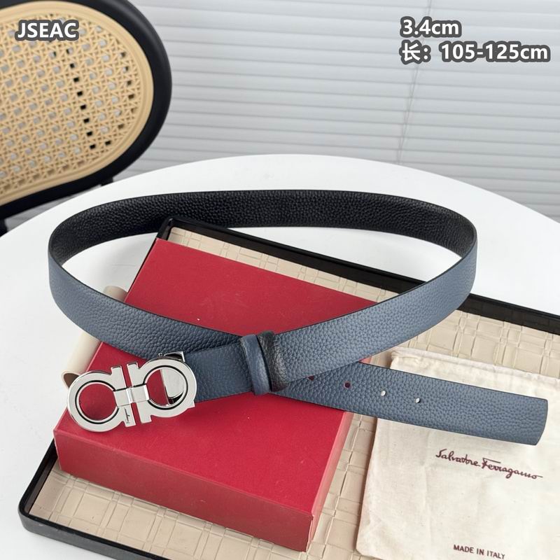 Ferragamo belt 34mmX105-125cm 8L (31)