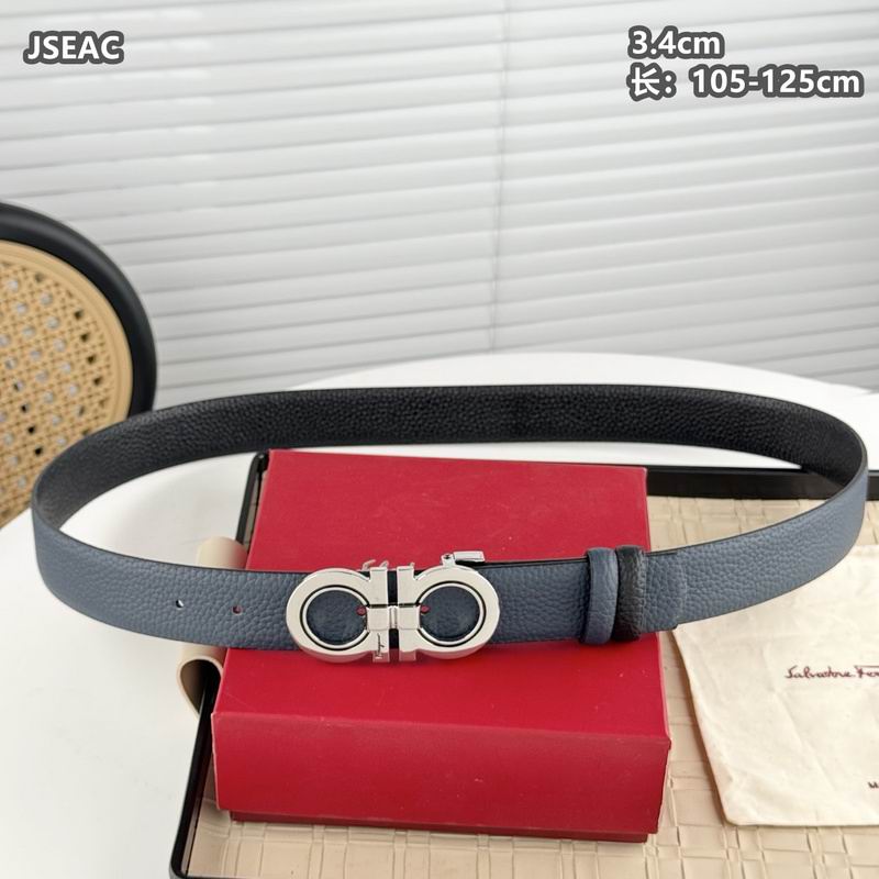 Ferragamo belt 34mmX105-125cm 8L (32)