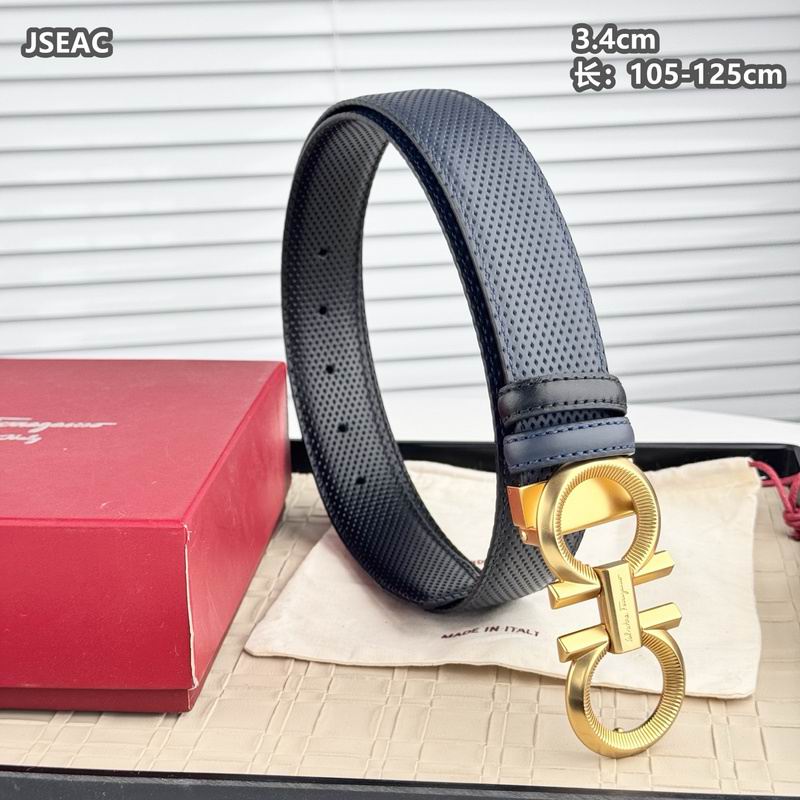 Ferragamo belt 34mmX105-125cm 8L (33)