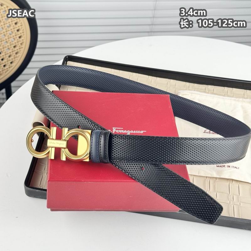 Ferragamo belt 34mmX105-125cm 8L (35)