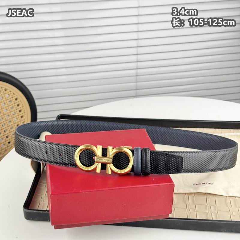 Ferragamo belt 34mmX105-125cm 8L (36)