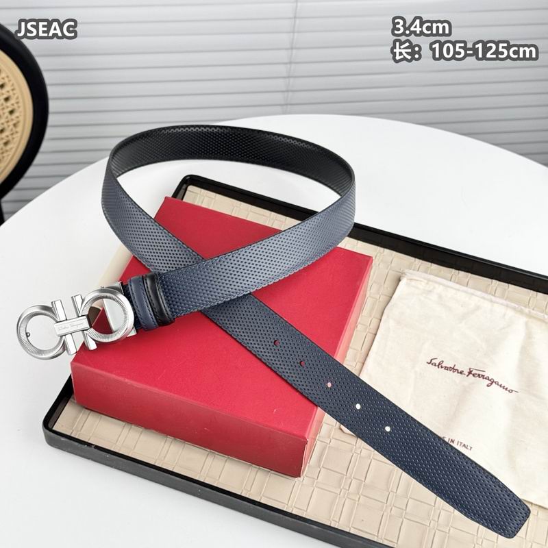 Ferragamo belt 34mmX105-125cm 8L (38)