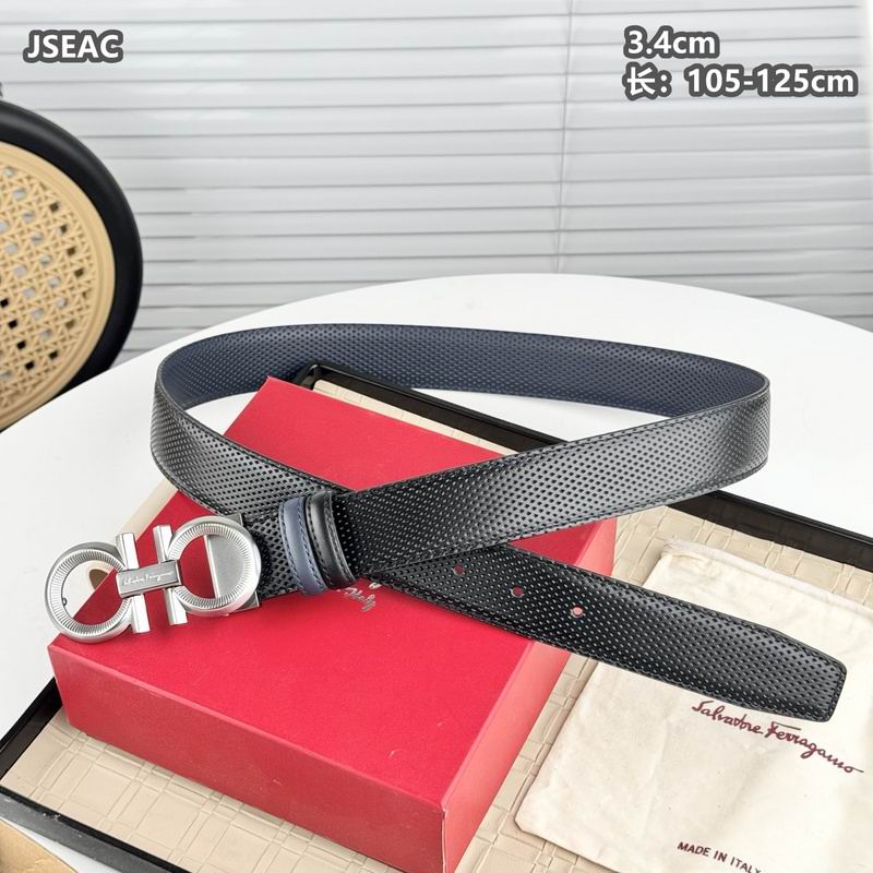 Ferragamo belt 34mmX105-125cm 8L (39)