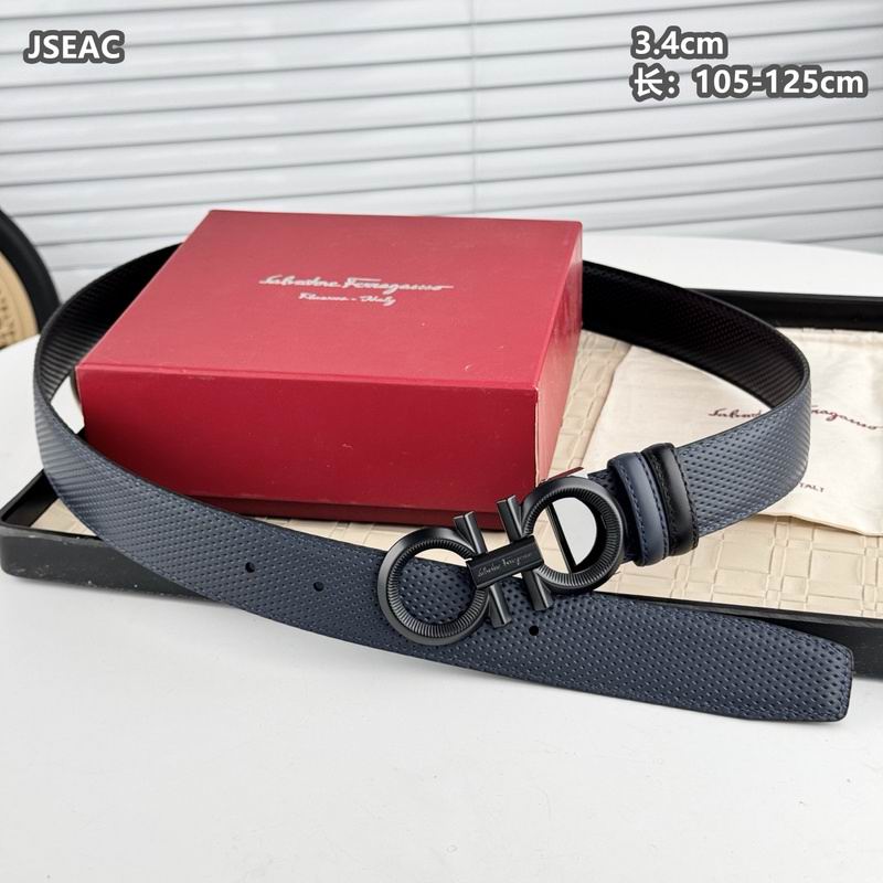 Ferragamo belt 34mmX105-125cm 8L (41)