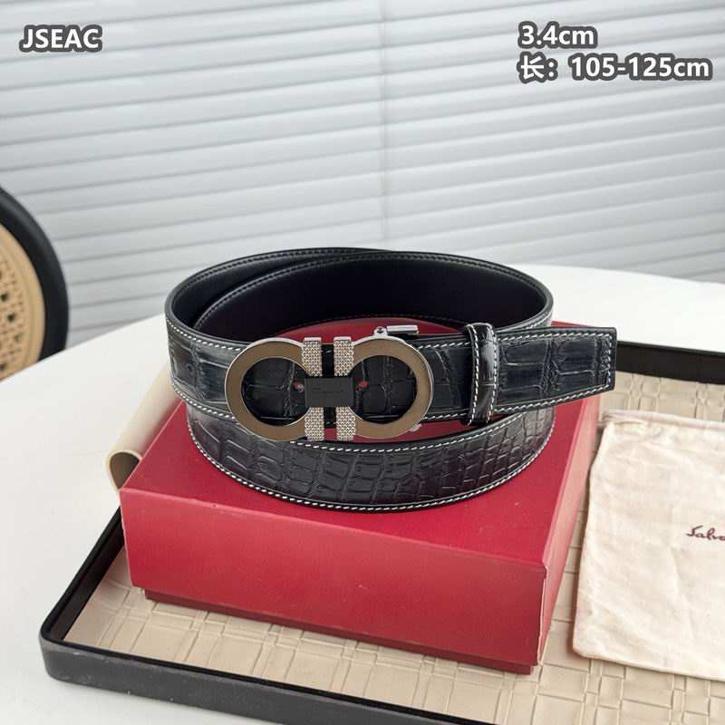 Ferragamo belt 34mmX105-125cm 8L (46)