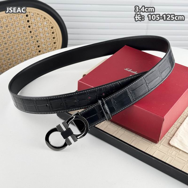 Ferragamo belt 34mmX105-125cm 8L (47)