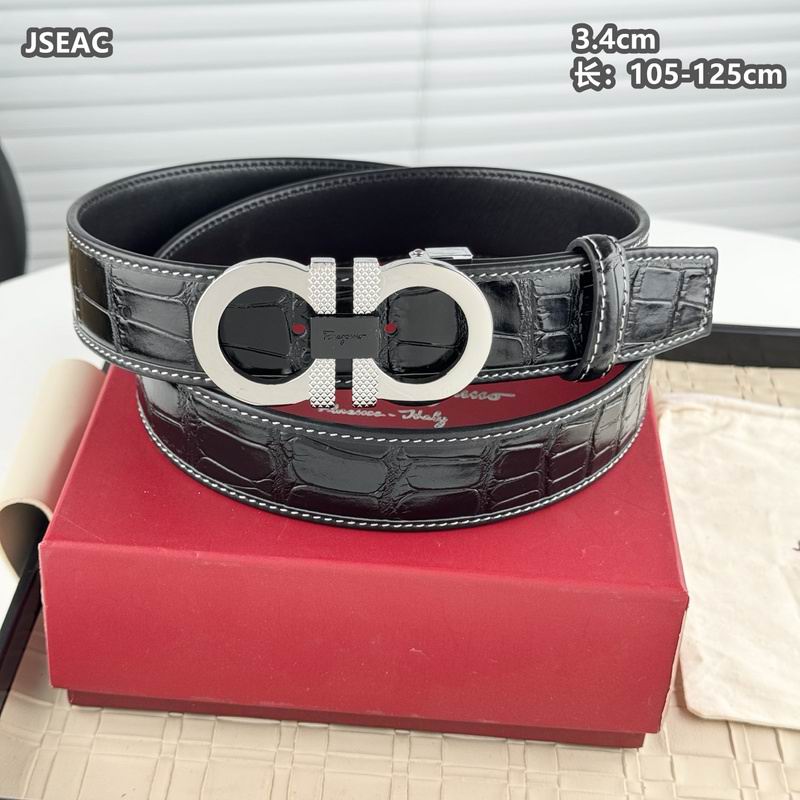 Ferragamo belt 34mmX105-125cm 8L (50)