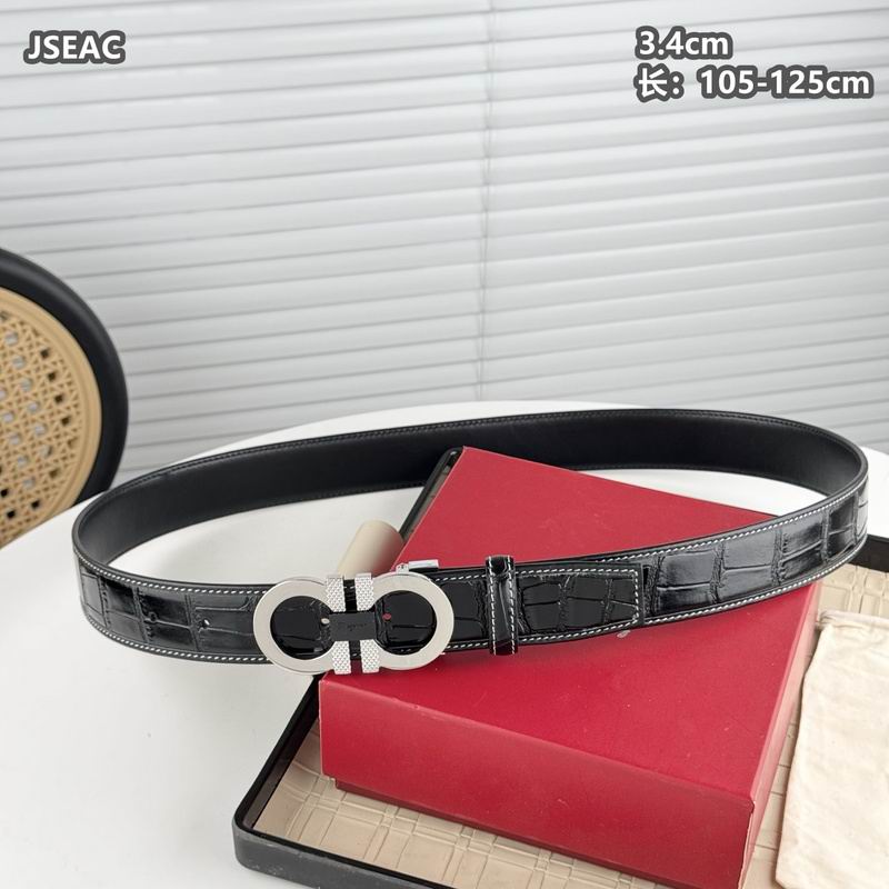 Ferragamo belt 34mmX105-125cm 8L (52)