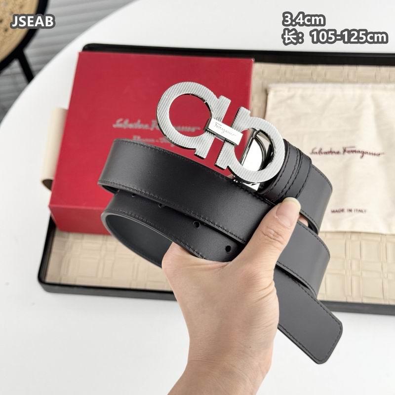 Ferragamo belt 34mmX105-125cm 8L (58)