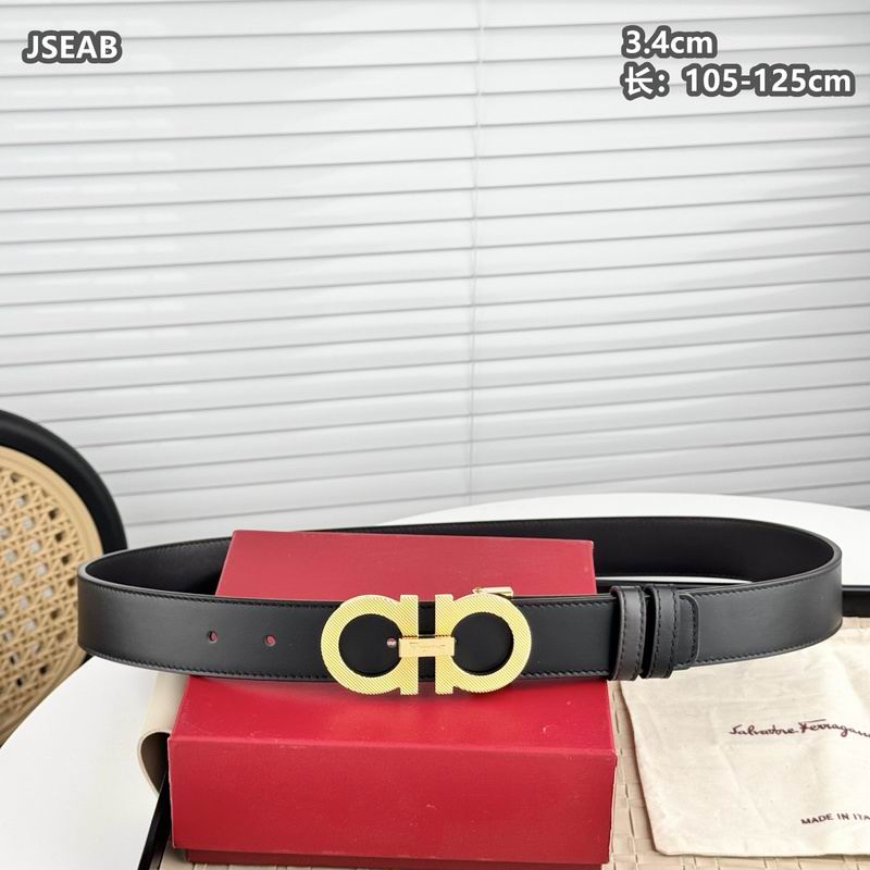 Ferragamo belt 34mmX105-125cm 8L (64)