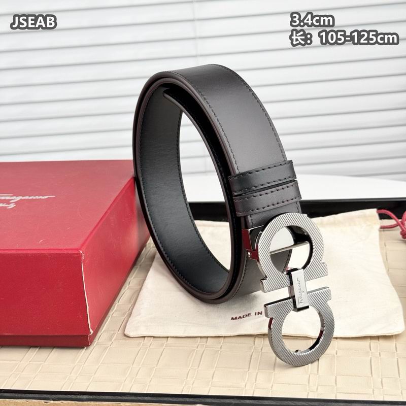 Ferragamo belt 34mmX105-125cm 8L (65)
