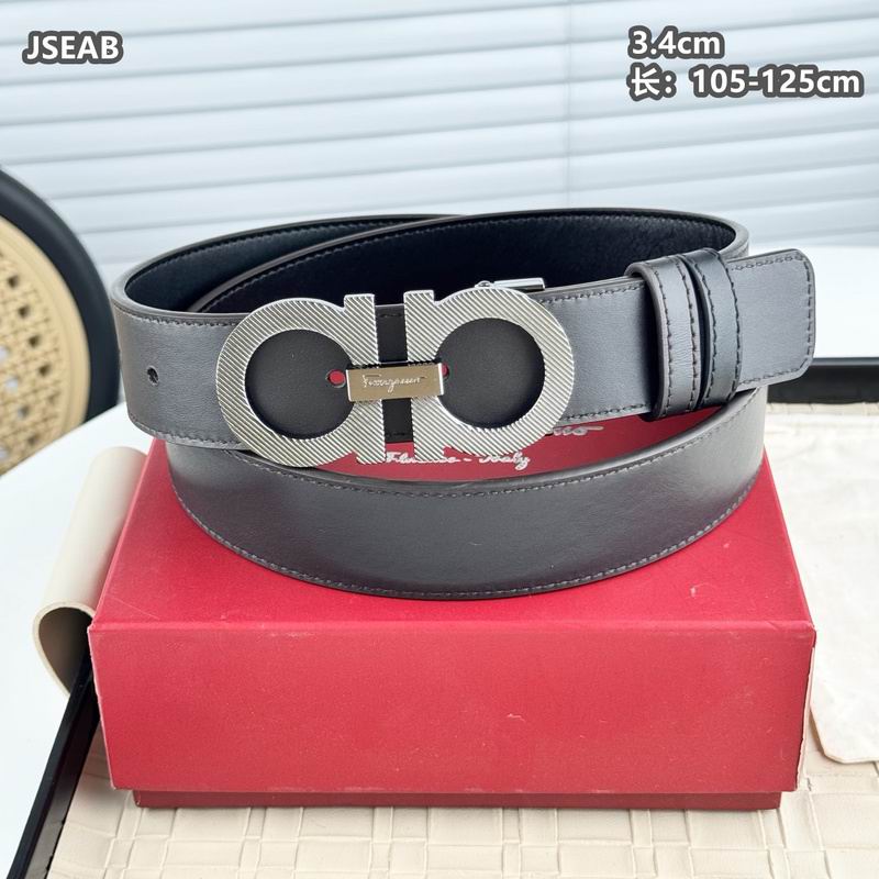Ferragamo belt 34mmX105-125cm 8L (66)