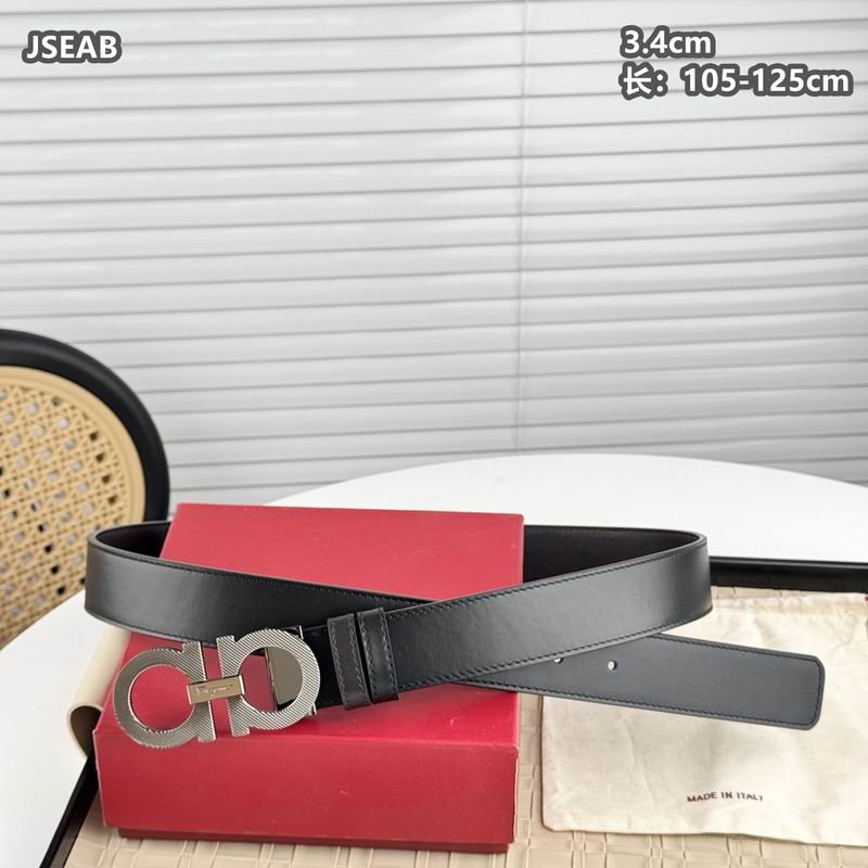 Ferragamo belt 34mmX105-125cm 8L (67)