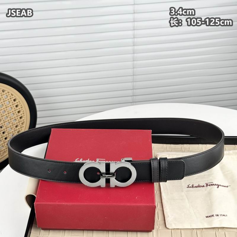 Ferragamo belt 34mmX105-125cm 8L (68)
