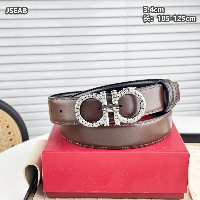 Ferragamo belt 34mmX105-125cm 8L (69)