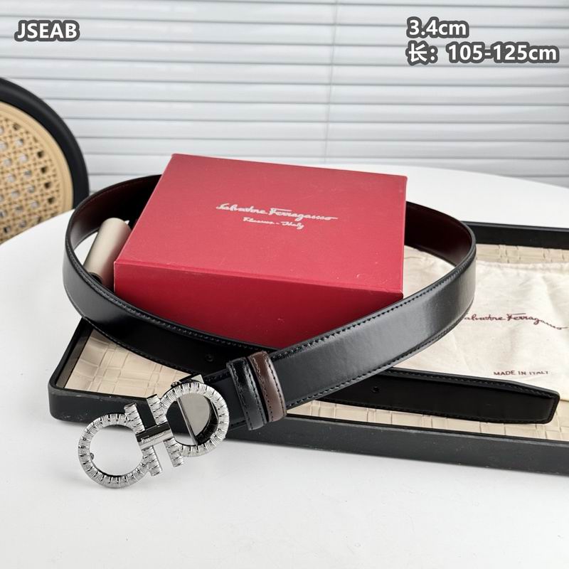 Ferragamo belt 34mmX105-125cm 8L (71)