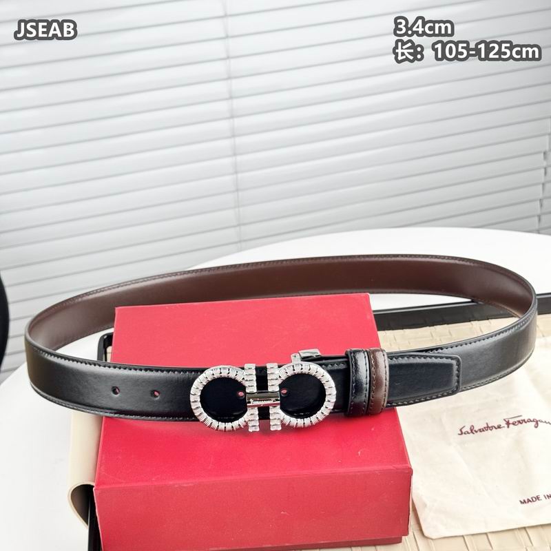 Ferragamo belt 34mmX105-125cm 8L (72)
