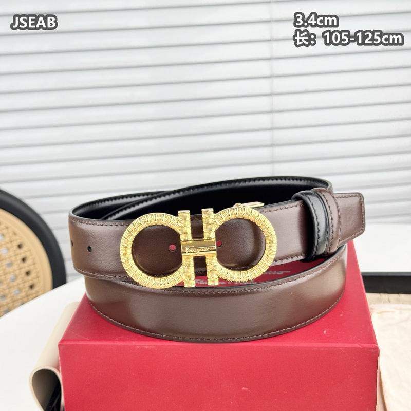 Ferragamo belt 34mmX105-125cm 8L (73)