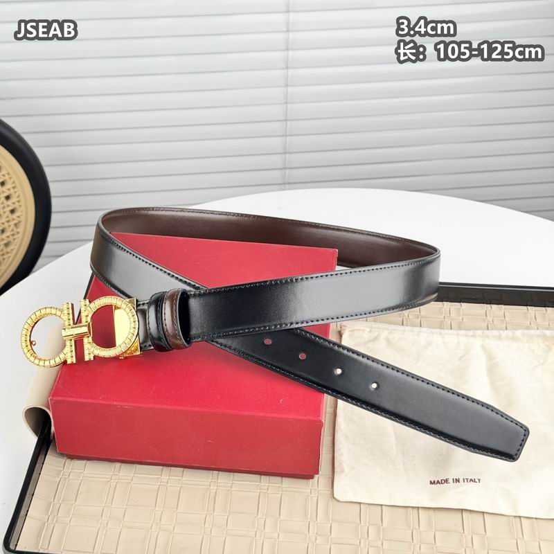 Ferragamo belt 34mmX105-125cm 8L (75)