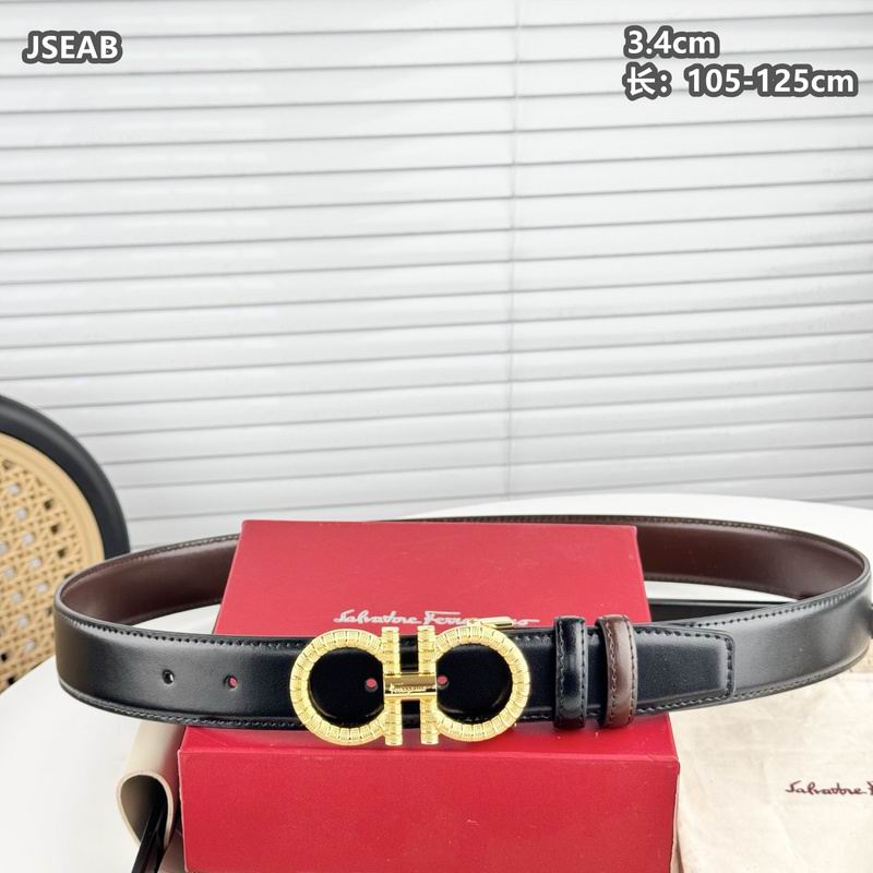 Ferragamo belt 34mmX105-125cm 8L (76)