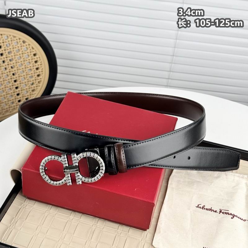 Ferragamo belt 34mmX105-125cm 8L (79)